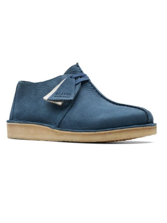 Clarks Men’s Desert Trek - Blue Nubuck - 26170134 main image 5